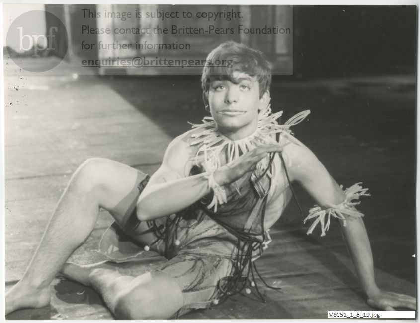 Production photograph of Britten's A Midsummer Night's Dream