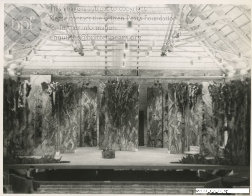 Production photograph of Britten's A Midsummer Night's Dream