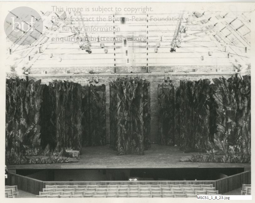 Production photograph of Britten's A Midsummer Night's Dream