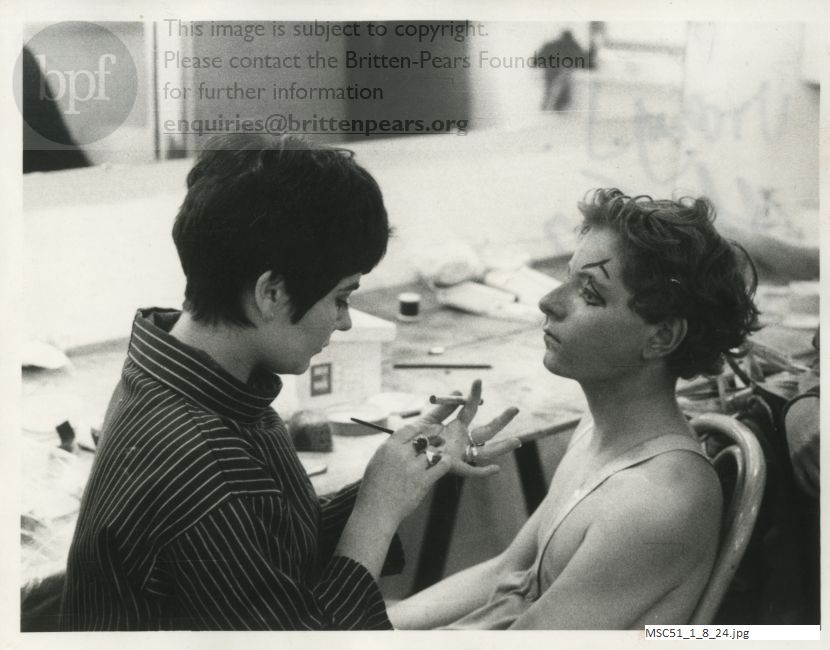 Production photograph of Britten's A Midsummer Night's Dream