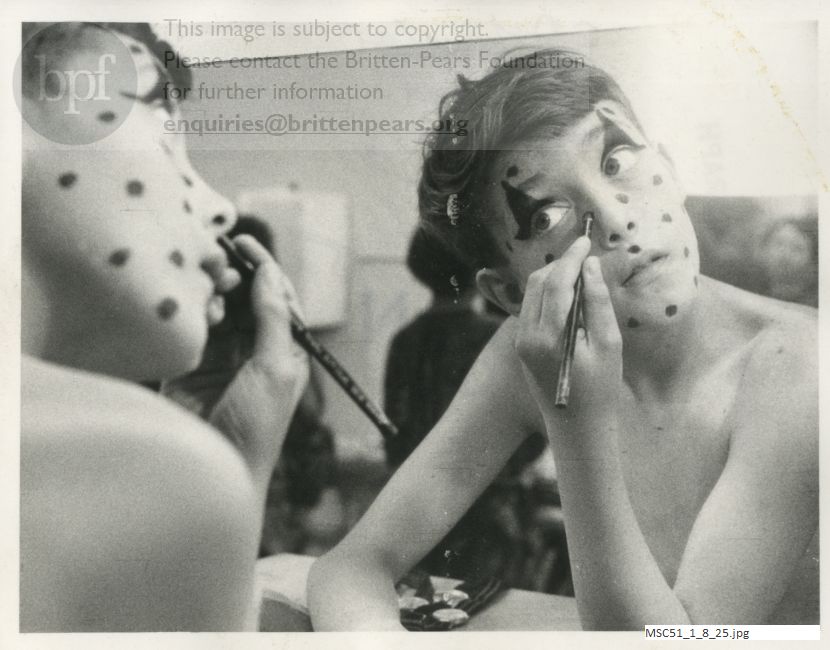 Production photograph of Britten's A Midsummer Night's Dream