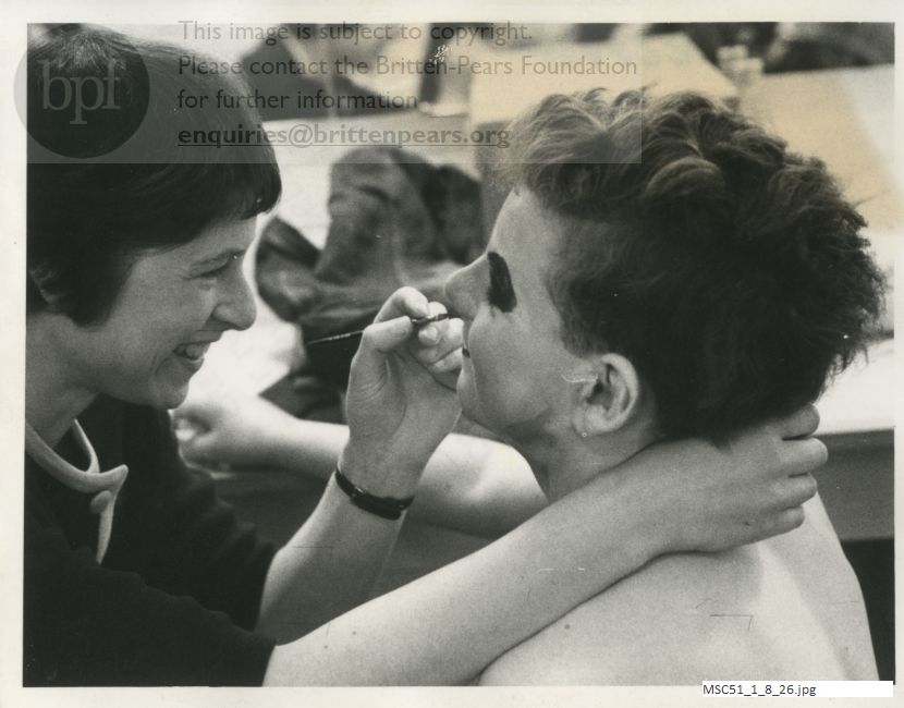 Production photograph of Britten's A Midsummer Night's Dream
