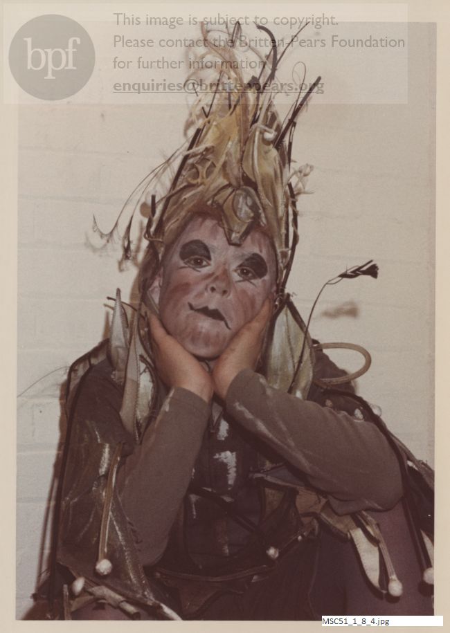 Production photograph of Britten's A Midsummer Night's Dream