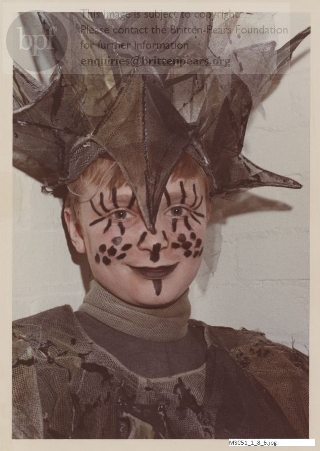 Production photograph of Britten's A Midsummer Night's Dream