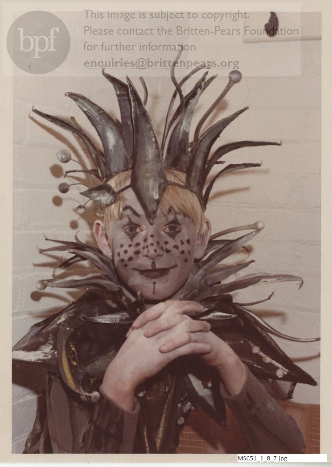 Production photograph of Britten's A Midsummer Night's Dream