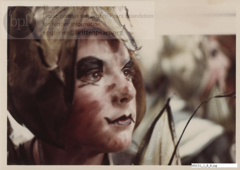 Production photograph of Britten's A Midsummer Night's Dream