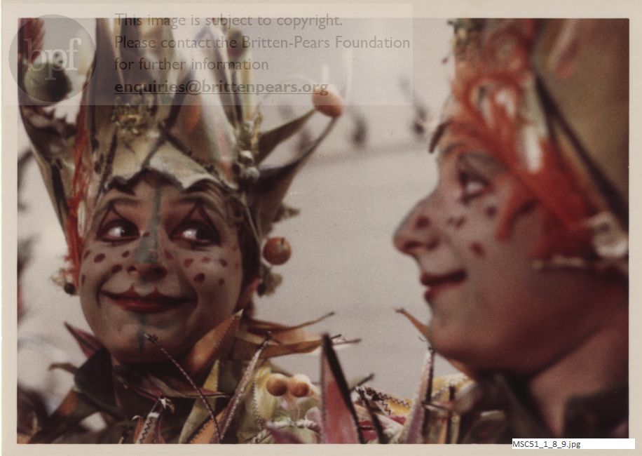 Production photograph of Britten's A Midsummer Night's Dream