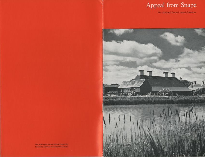 Leaflet: Appeal from Snape