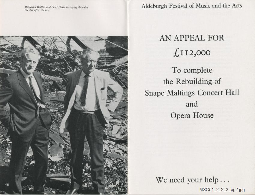 Leaflet: Appeal from Snape