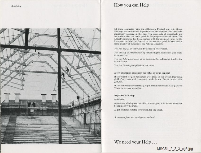 Leaflet: Appeal from Snape