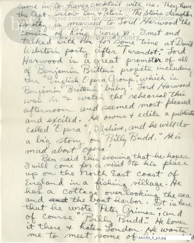 Letter from Theodor Uppman to Jean Uppman