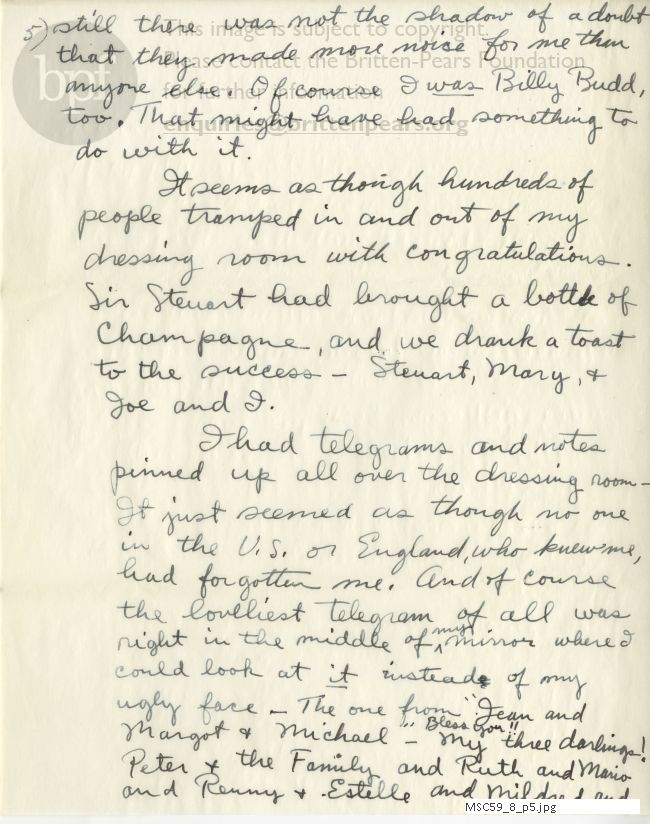 Letter from Theodor Uppman to Jean Uppman