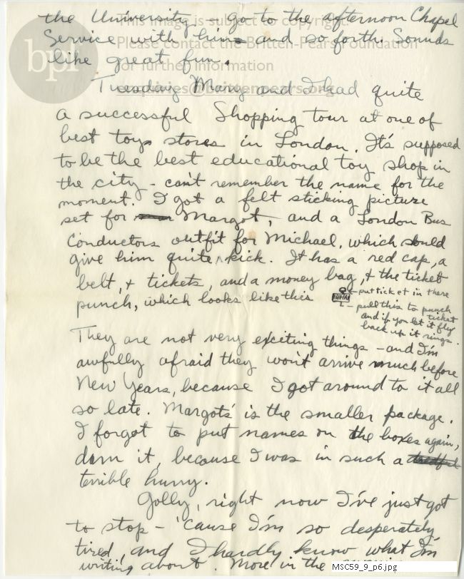 Letter from Theodor Uppman to Jean Uppman