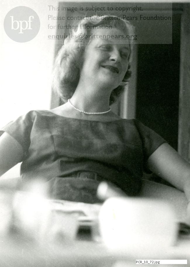 Photograph of Norma Procter at Ulm Festival in Germany