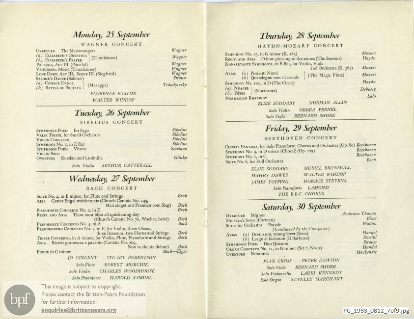 Various Composers, Queen's Hall, London