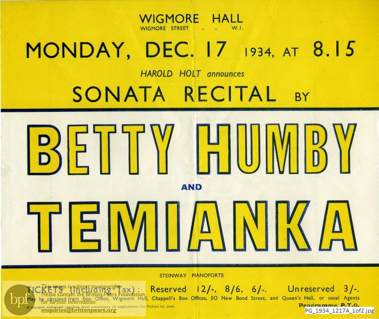 Britten Suite, Wigmore Hall, London