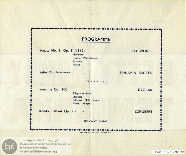 Britten Suite, Wigmore Hall, London