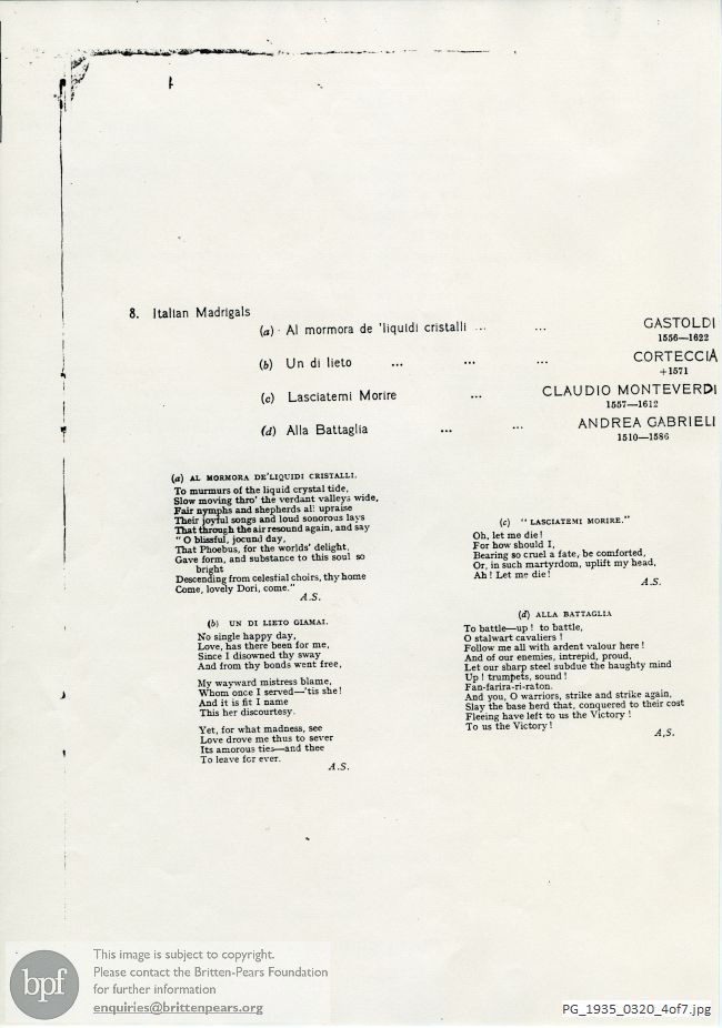 Music Lovers' Smoking Concert, Princes Galleries, London