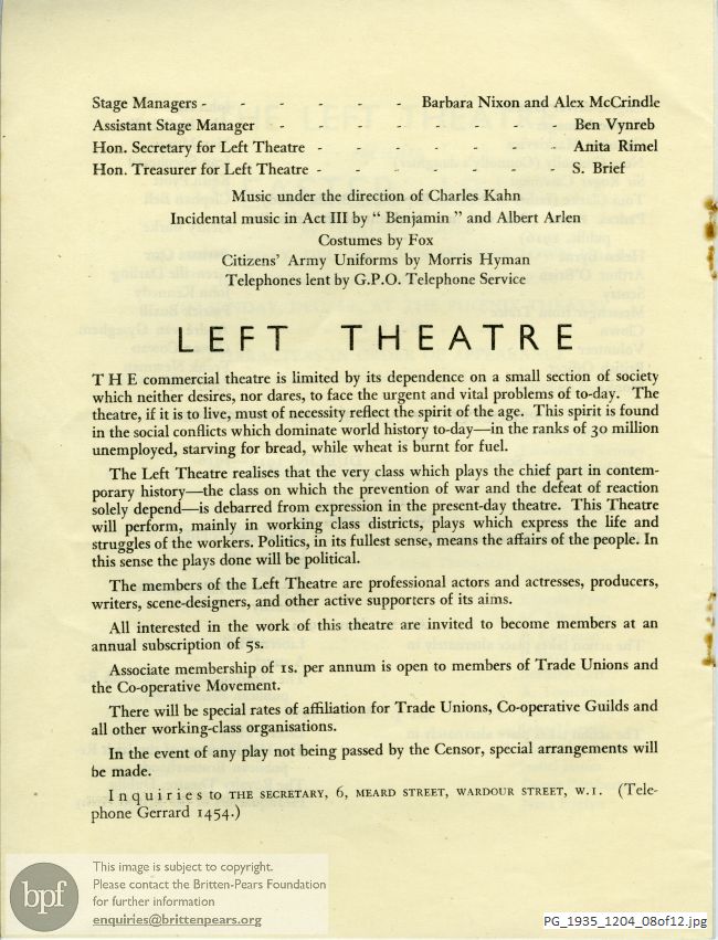 Montague Slater, Easter 1916