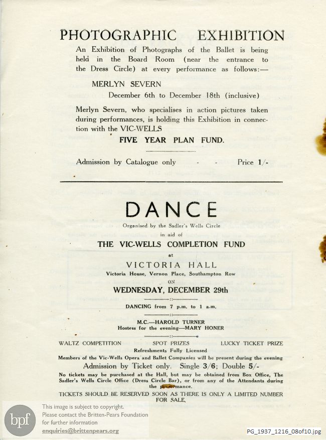 Wagner The Valkyrie, Sadler's Wells, London.