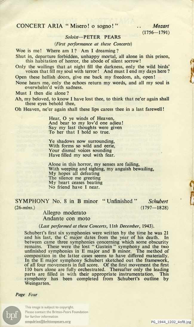 Britten Les Illuminations, Liverpool