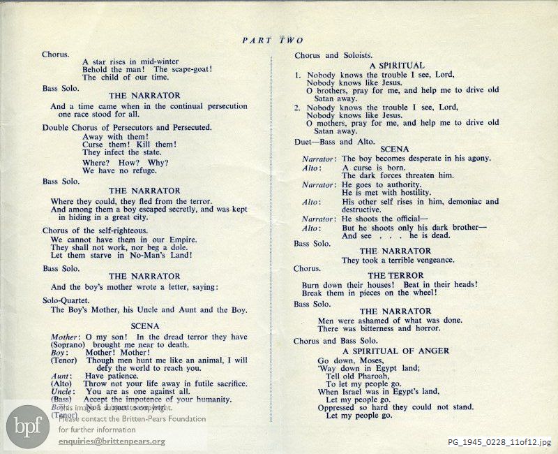 Children of Warsaw concert, Royal Albert Hall, London