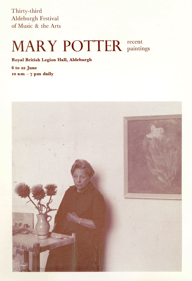 Exhibition of recent paintings by Mary Potter