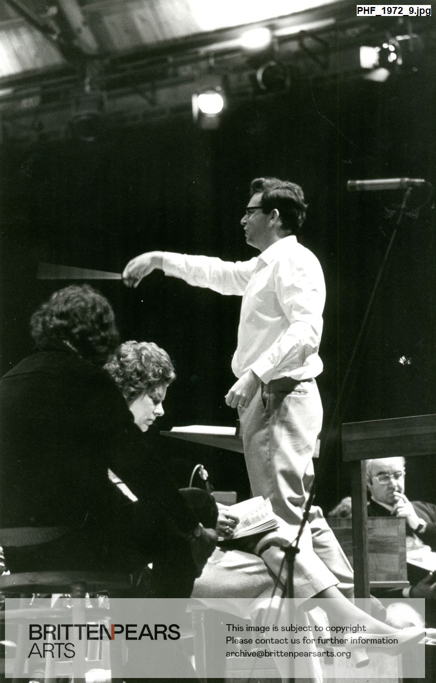 Photograph of Philip Ledger, Elizabeth Gale and Thomas Hemsley