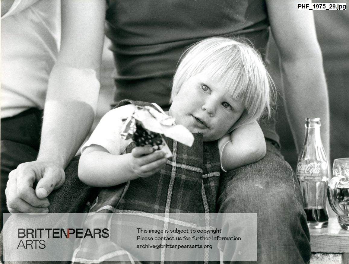 Photograph of child at Snape