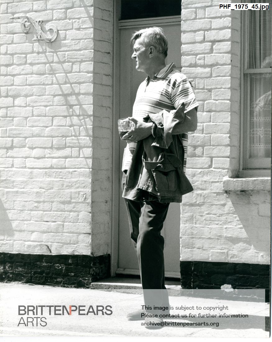 Photograph of Norman Scarfe
