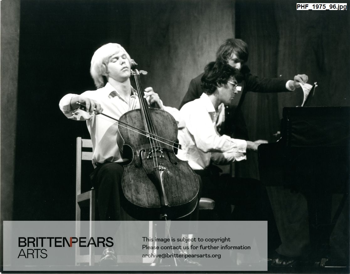 Photograph of Lawrence Foster and Roger Vignoles
