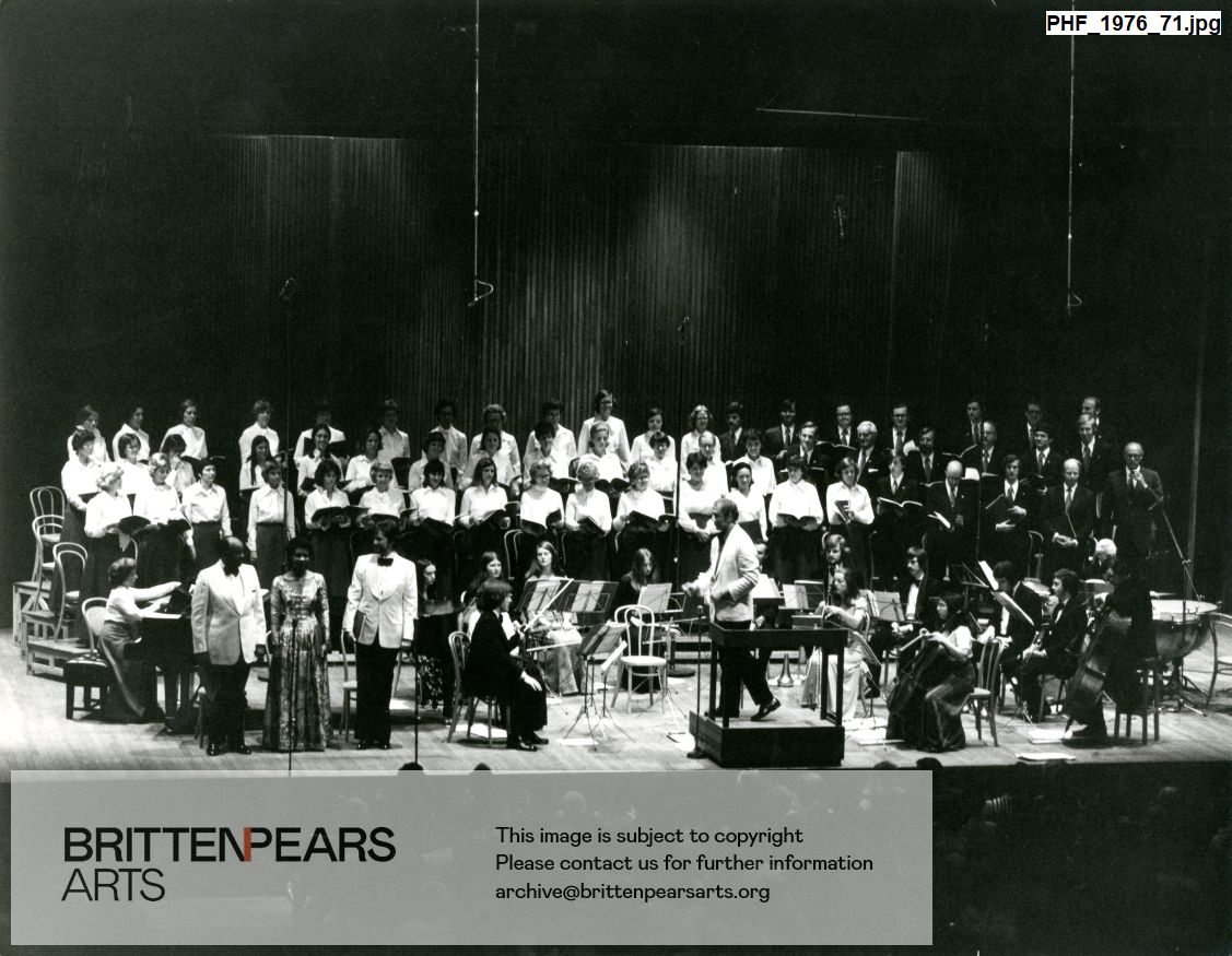 Photograph of The Greenwich Choral Society of Connecticut in concert