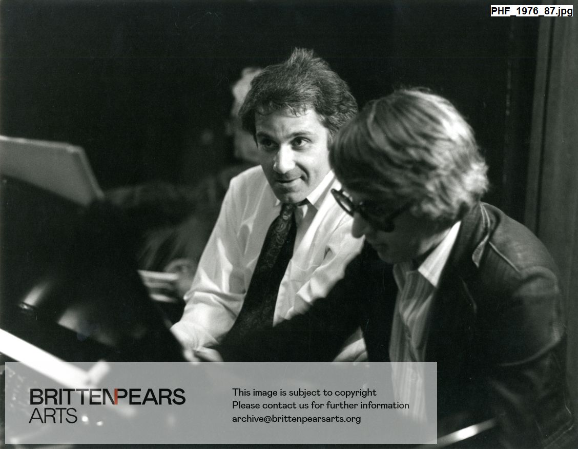 Photograph of Steuart Bedford and Stephen Ralls