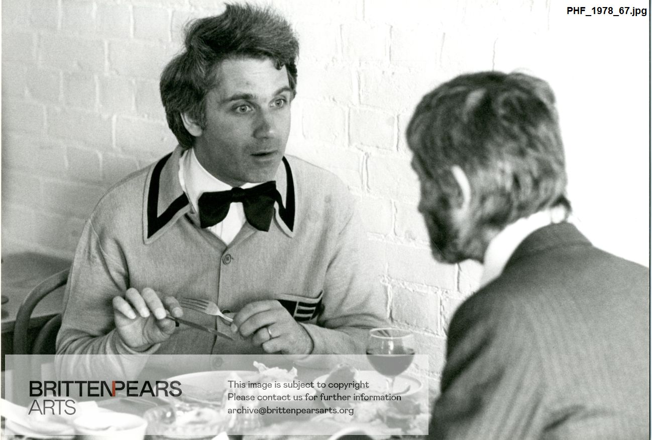 Photograph of Steuart Bedford and David Bedford