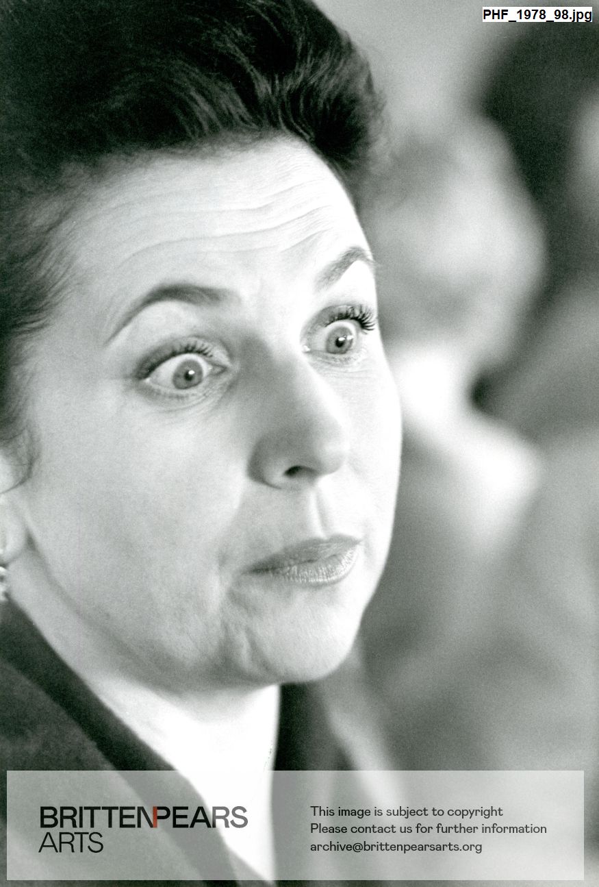 Photograph of Galina Vishnevskaya