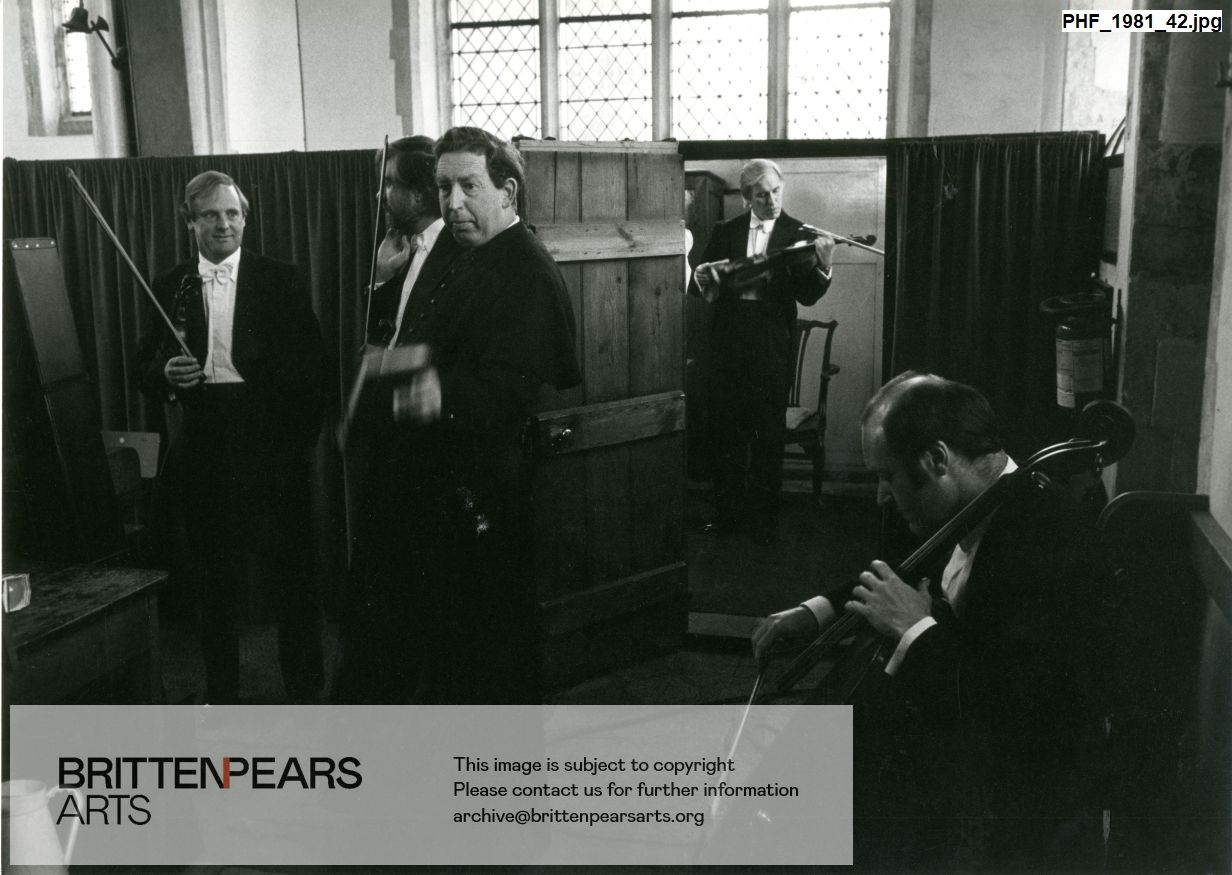 Photograph of the Alberni Quartet
