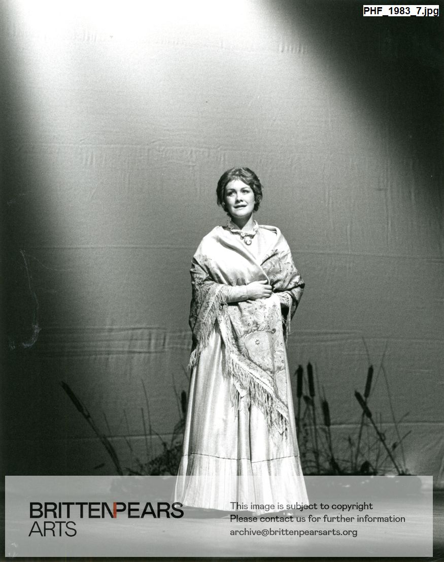 Production photograph of a Britten-Pears School production of Britten's The Turn of the Screw