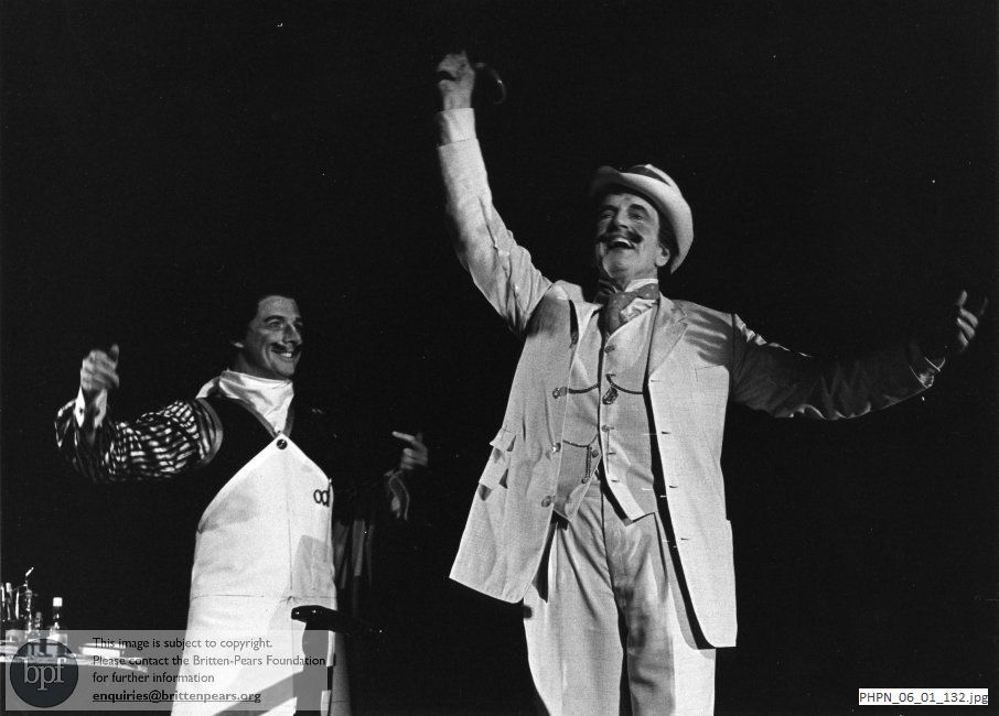Production photograph of Death in Venice at the Maltings, Snape, Suffolk