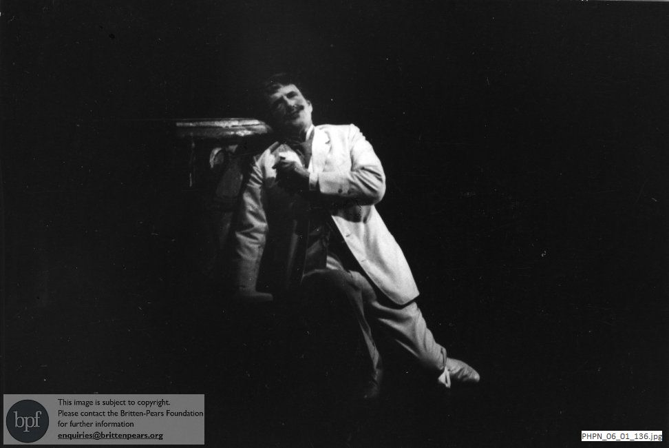 Production photograph of Death in Venice at The Maltings, Snape, Suffolk