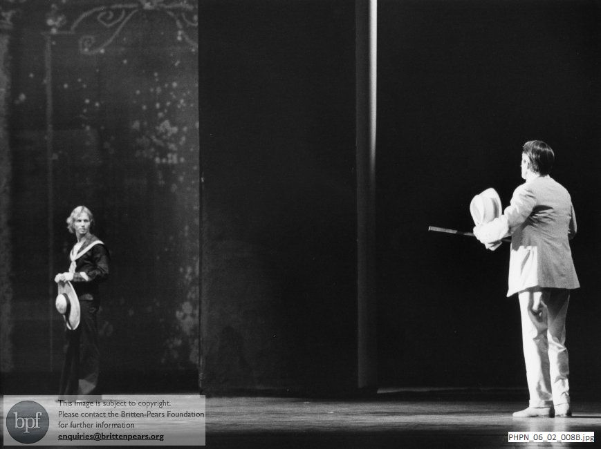 Production photograph of Death in Venice at the Metropolitan Opera, New York.