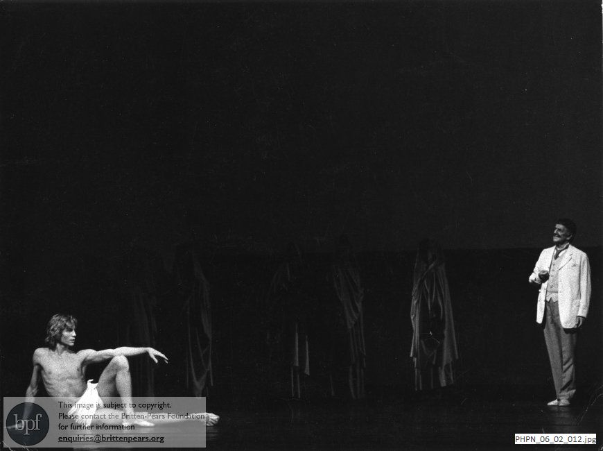Production photograph of Death in Venice at the Metropolitan Opera, New York.
