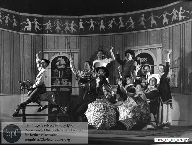 Production photograph of The Little Sweep, Act II, Scene III