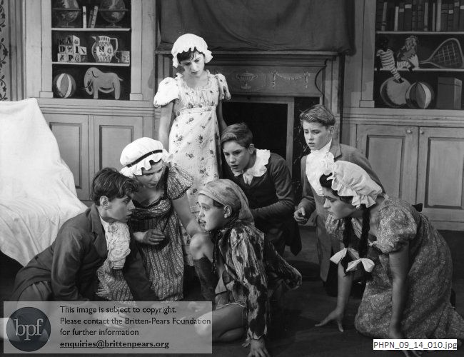 Production photograph of The Little Sweep, Act II Scene I