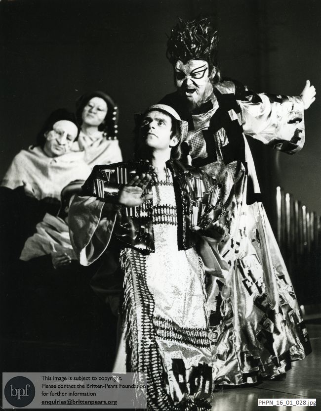 Production photograph of The Prodigal Son: At the gates of the city