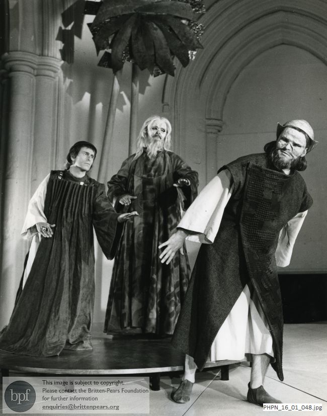 Production photograph of The Prodigal Son: The Younger Son's love for his brother