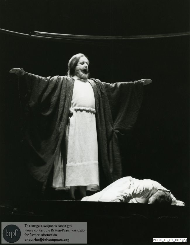 Production photograph of The Prodigal Son: The Tempter's Triumph