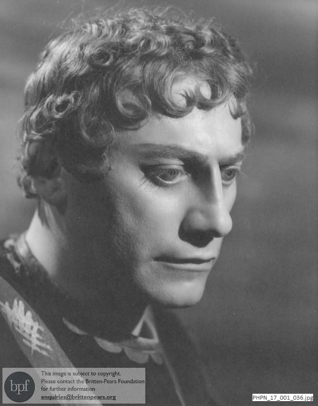 Photograph of Otakar Kraus as Tarquinius