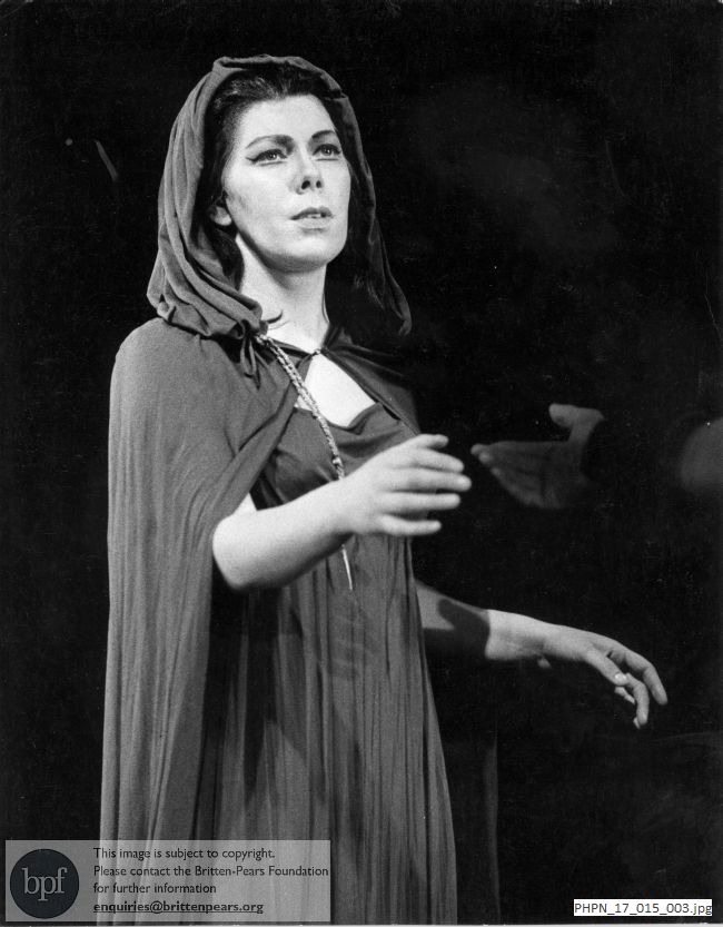 Photograph of Janet Baker as Lucretia