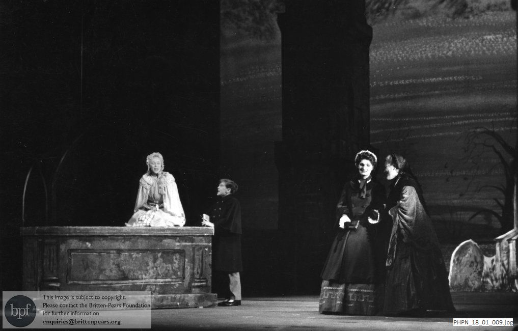 Production photograph of The Turn of the Screw Act 2 scene 2: The Bells