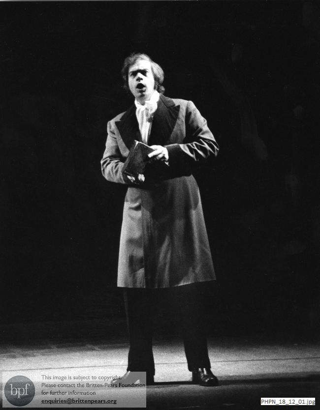 Production photograph of The Turn of the Screw: Prologue